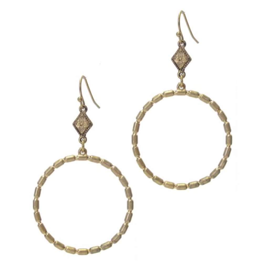Gold Dangle Earrings